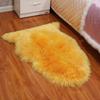 Новый Пушистый Ковер с Длинным Ворсом для Защиты Пола из Искусственного Меха Мягкие Коврики для Спальни Ковер из Овчины