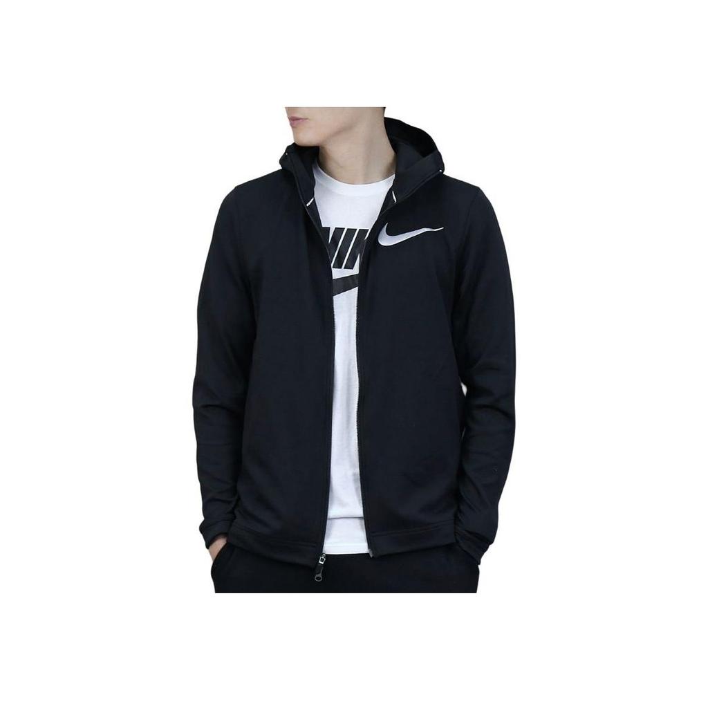 Nike Худи на молнии Therma Flex Showtime Баскетбольная куртка Черный 856439-010