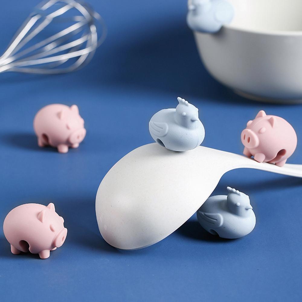 Accessories Home Silicone Cooking Pot Lid Clips Pot Holder Spill Stopper Prevent Overflow Tool