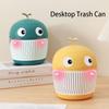 Настольный мусорный бак в форме бочонка с подсветкой, роскошная корзина для мусора, новый органайзер для мусорного бака для дома