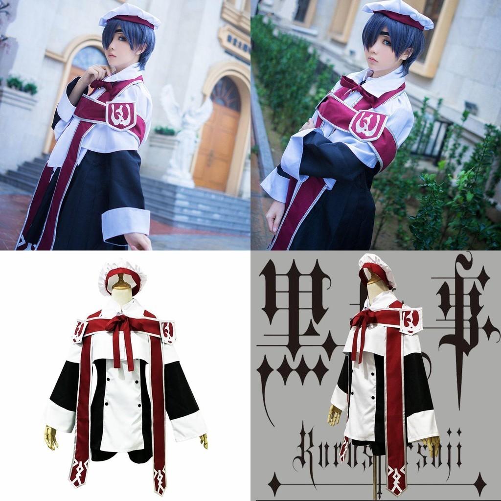 Премиальное аниме «Темный дворецкий» платье Сиэля Фантомхайва костюм для косплея с идеальными швами