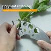 Herb Stripper with 9 Holes Ergonomic Design Corrosion-Resistant Vegetable Leaf Stripping Tool Stem Remover Kitchen Gadget