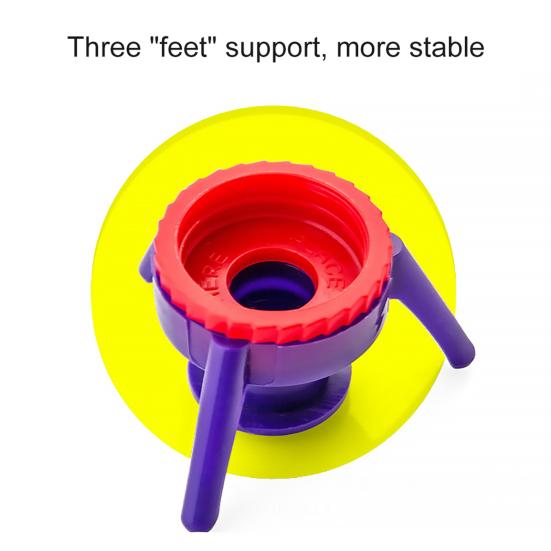 3 шт. перевернутая крышка для бутылки, герметичная, предотвращает отходы, простая в эксплуатации, многоразовая крышка для бутылки для кухонных специй