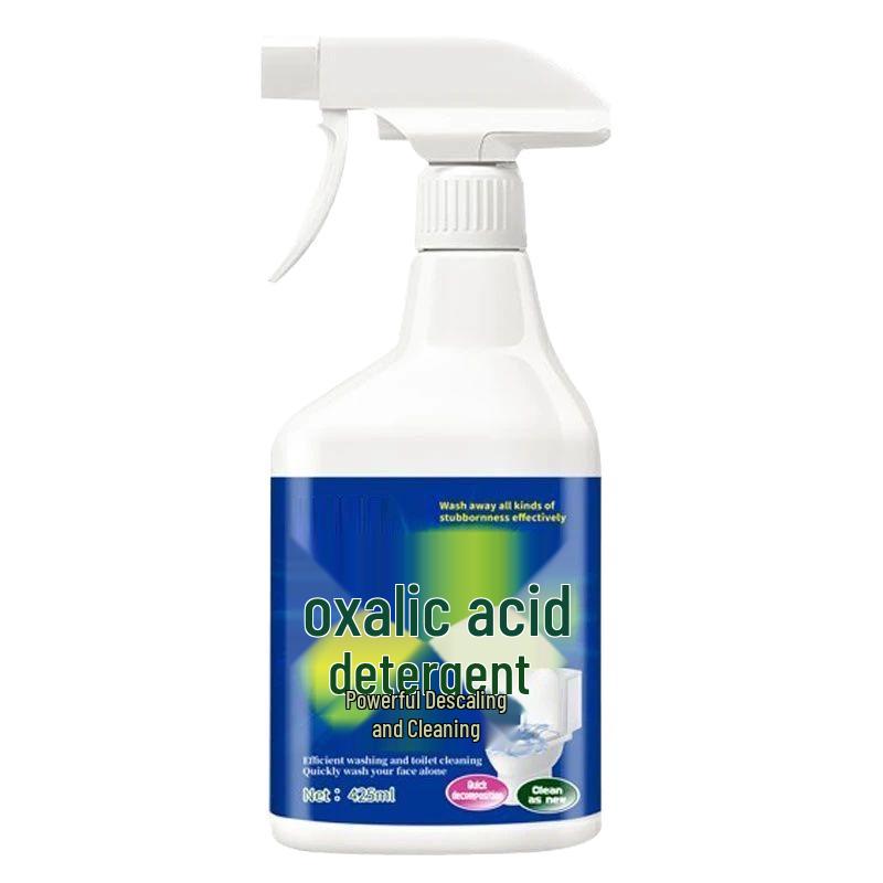 Powerful Home Oxalic Acid Cleaner: Stain Remover, Descaler, Yellowing Inhibitor, Antibacterial Bathroom & Toilet Bowl Cleaner