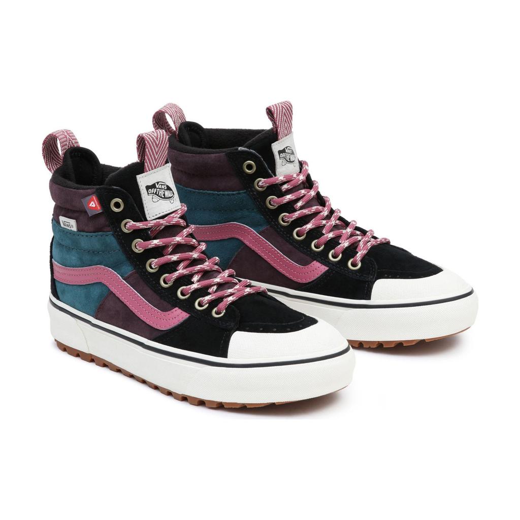 Vans Sk8 Mte-2 повседневные прочные легкие высокие кроссовки для скейтбординга унисекс черные розовые белые VN0A5HZZMUL