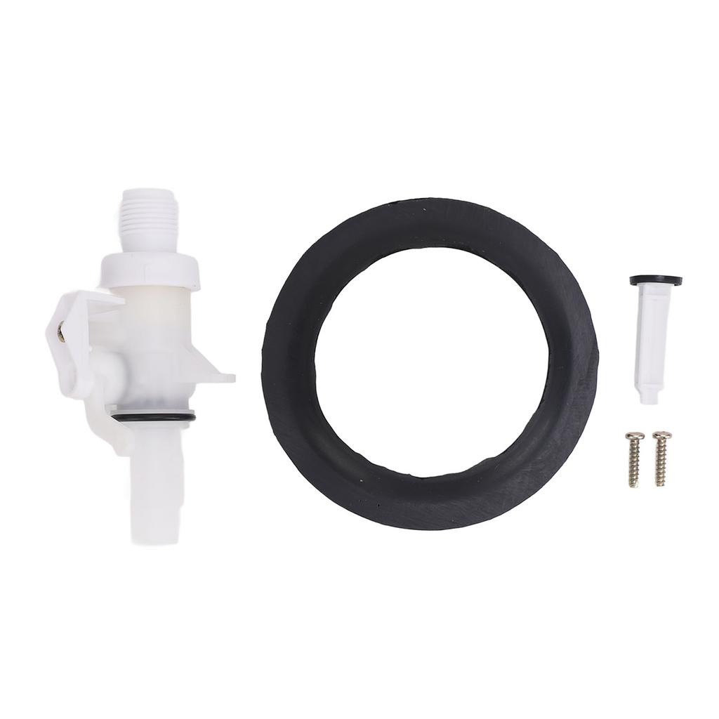 5PCS RV Toilet Water Valve Kit Leak Resistant 13168 for Thetford Aqua Magic V High Low Model