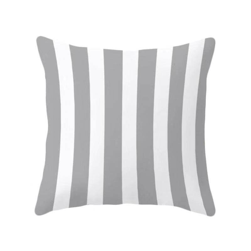 Yellow Geometric Theme Throw Pillow Covers With Digital Printing Of Short Plush Fabric Car-Shaped Sofa Cushion Office Home Decor