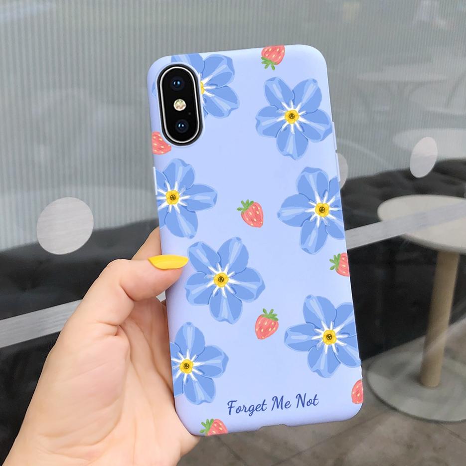 For Apple iPhone X XR XS Max Case Stylish Art Painted Cover Soft TPU Fundas Phone Case For iPhone XR iPhoneX XS Max Cover Bumper
