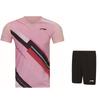 Li Ning Коллекция Бадминтон Комплект из джерси для бадминтона Унисекс Ying Pink AATW021-3
