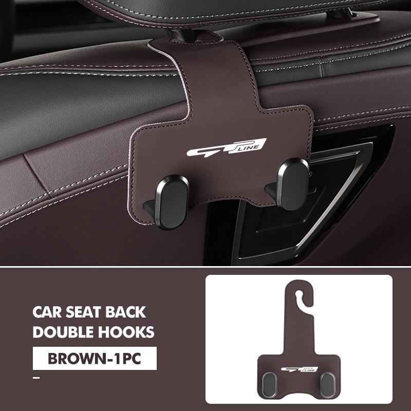 Car Back Headrest Hanger Hook Rear Seat Hanging Holder Organizer For KIA Rio K5 K2 Sportage Ceed Sorento Picanto Stinger Soul