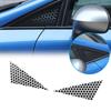 2x PVC Window Decoration Decorative Car Front and Rear Triangle Window Glass Stickers Suitable for SEAT Leon MK2 2008-2012