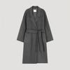  She S miSS  Wool Drop Shoulder Handmade Coat Swhcto42050 Ch