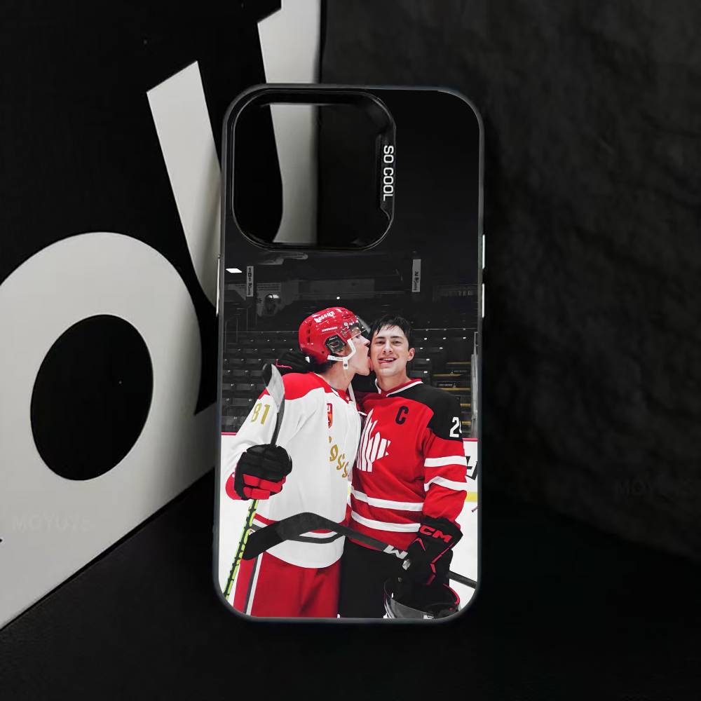 H-Heated R-Rivalry R-Russia C-Canada Phone Case For iPhone 17,16,15,14,13,12,11 Plus,Pro Max,XS,Colorful Silver Black Cover