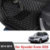 Для Hyundai Creta IX25 2018 2017 2016 2015 автомобильные коврики Стайлинг украшения защитить авто аксессуары ковры интерьер