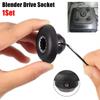 1 Комплект Коннектор Грибовидный Привод Блендера с Винтом-Ключом Универсальные Запасные Части для Блендера Черный для Блендера Vitamix