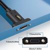 Кабель USB4 90 градусов, скорость передачи данных 40 Гбит/с, 240 Вт, кабель USB C на USB C, быстрая зарядка, 8K@60 Гц, кабель USB 4