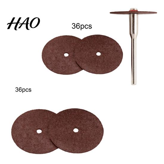 Cutting Disc 36/37Pcs Discs Kit Wear-proof High Efficiency Hand Abrasive Tools Resin Cut Off Wheels Rotary for Metal