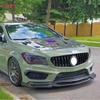 Передний сплиттер-губа из углеродного волокна для Mercedes CLA W117 2013-2016