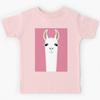 LLAMA PORTRAIT #5 Kids T-Shirt