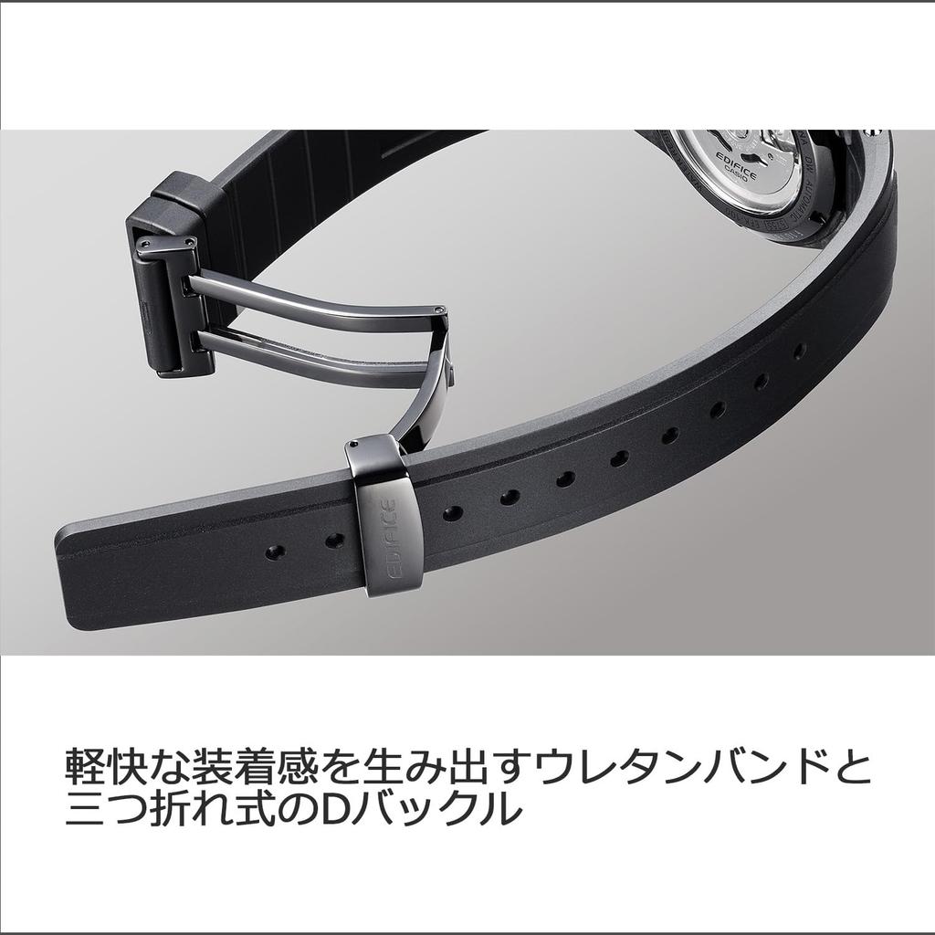 Механические часы-автомат Casio Edifice с антимагнитным сапфировым стеклом, EFK-100XPB-1AJF, мужские, черные