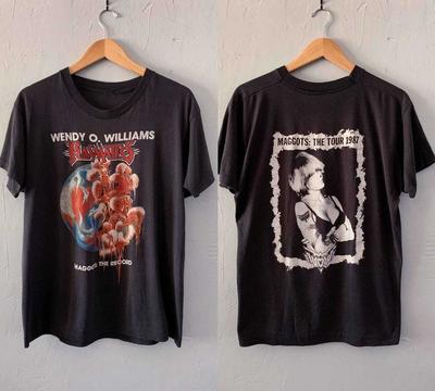 Венди О. Williams Maggots The Tour Взрослая унисекс футболка UU968