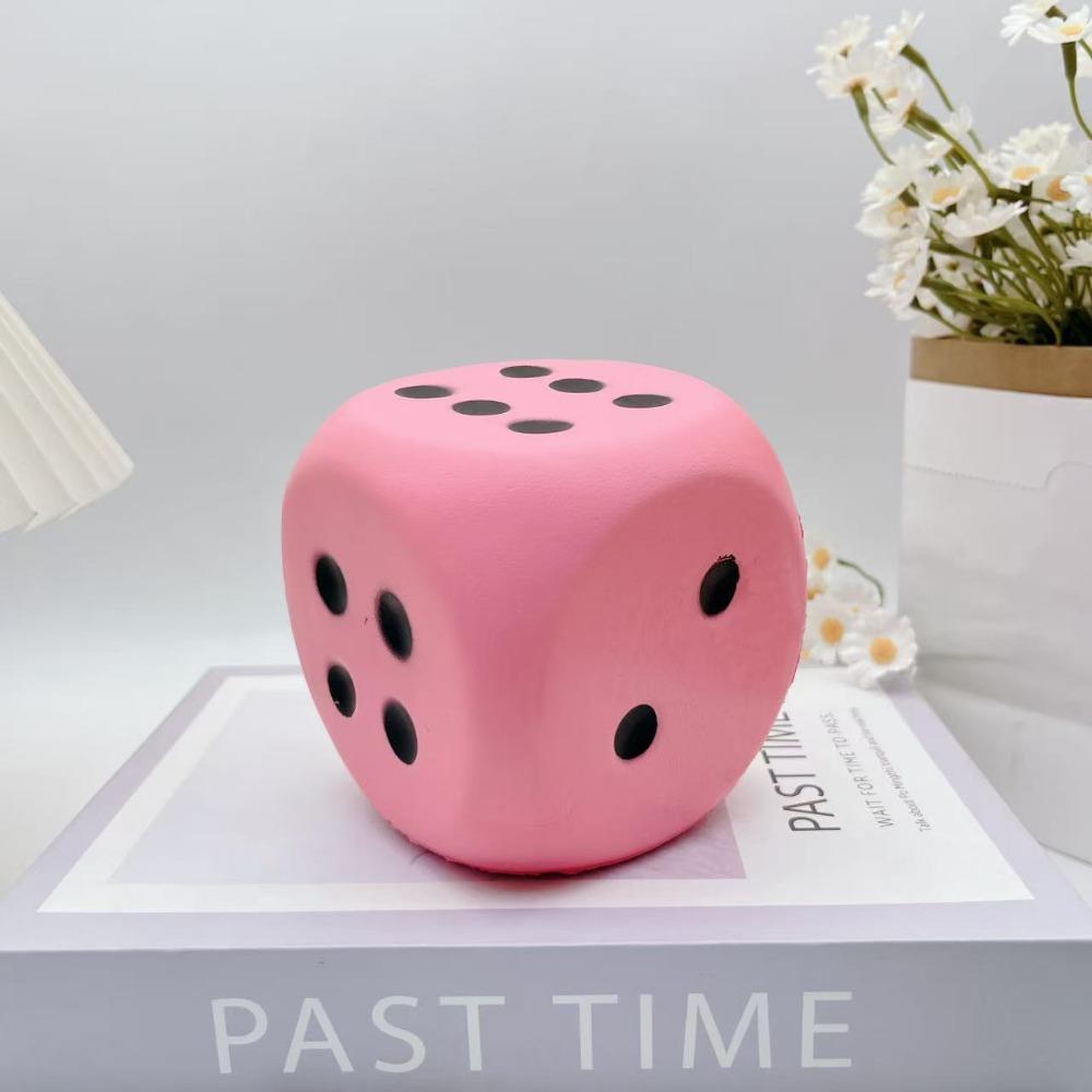 Squishy Foam Dice Stress Balls Soft Jumbo Dice Educational Learning Squeeze Anxiety Relieve Toy Gifts for Adults Kids Board Game
