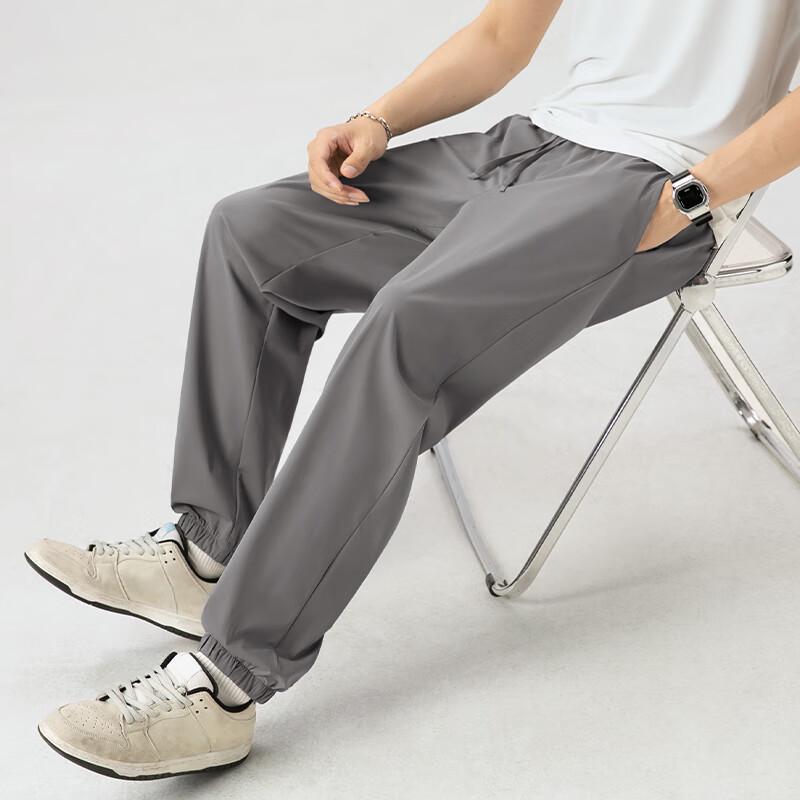 Warrior Men's Ice Silk Quick-Dry Jogger Pants