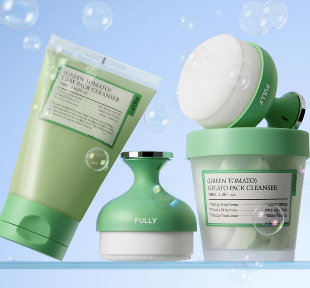 FULLY Pore Deep Cleansing Brush Exfoliating Gentle
