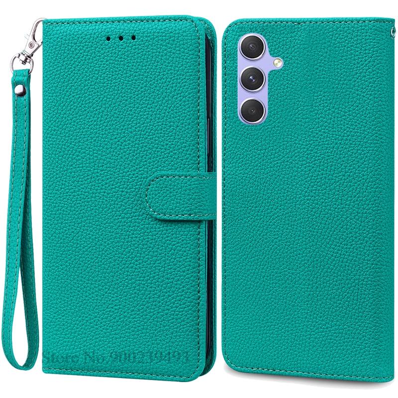 Чехол для Samsung Galaxy M15 Кожаный кошелек Чехол-книжка для телефона Для Samsung M15 M156B Чехол Для Samsung Galaxy M15 5G Чехол Fundas