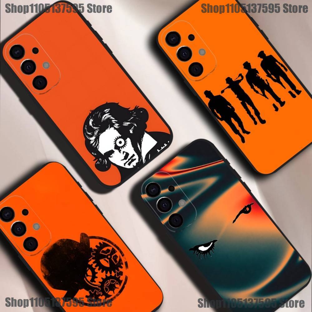 Чехол для телефона A Clockwork Orange для Samsung S25, S24, S21, S22, S23, S30, Ultra, S20, Plus, Fe, Lite, 5G Черный