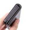 & Woman With Magnetic Buckle PU Leather Business Card Holder Card Pocket Card Case Name Card Holder