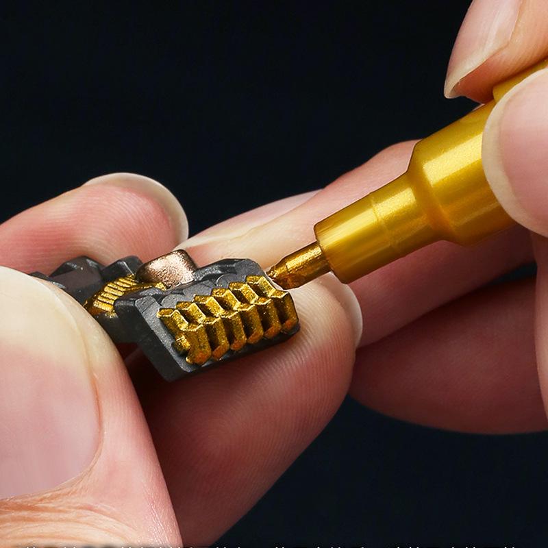 Super Metallic Markers MKA01-12 for Model and Mecha Figure Touch-up