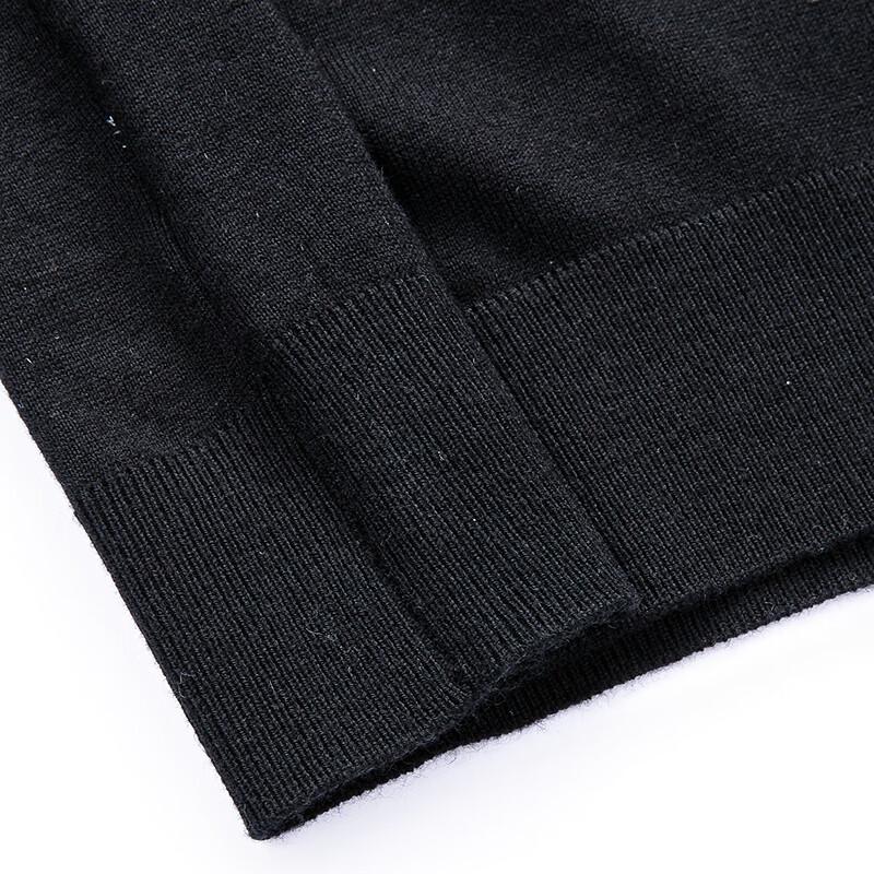 FAPAI Мужской свитер поло с высоким воротником из смесовой кашемировой и ягнячьей шерсти