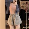 2025 Summer A-line High Waist Slimming Hot Pants for Women