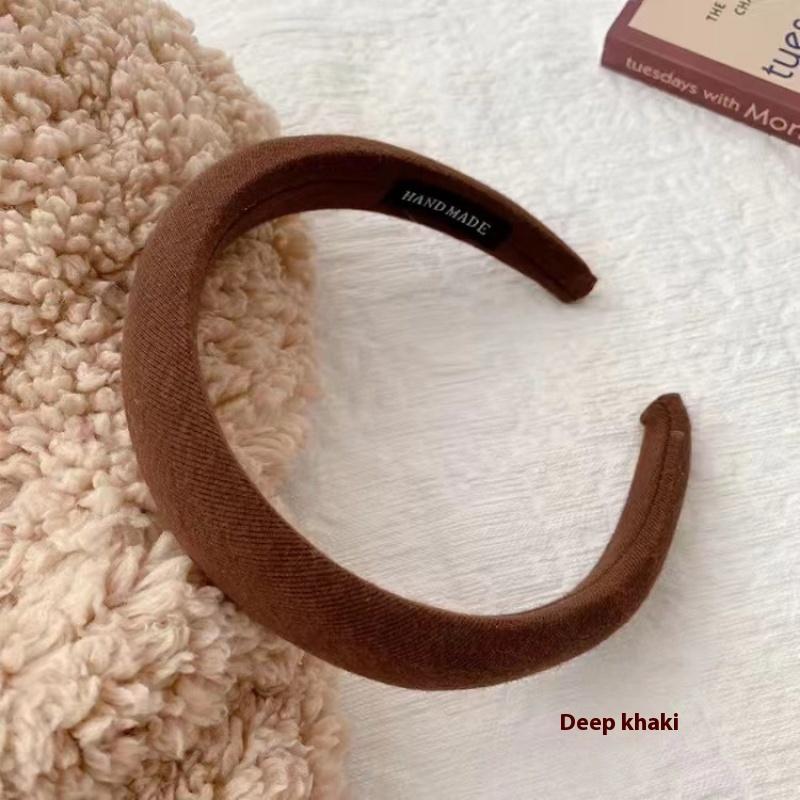 Высокая заколка для волос, губчатая повязка на голову, широкополая, женская, на все случаи жизни, популярная в сети, для выхода в свет, для умывания лица, повязка для прижимания волос, головной убор