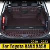For Toyota RAV4 XA50 - 2022 2023 Custom Trunk Mats Leather Durable Cargo Liner Boot Carpets Rear Interior