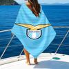 Beach Towel with Lazio logo Pattern - soft,absorbent,machine washable Lightweight&Modern,swimming,Travel Essentials