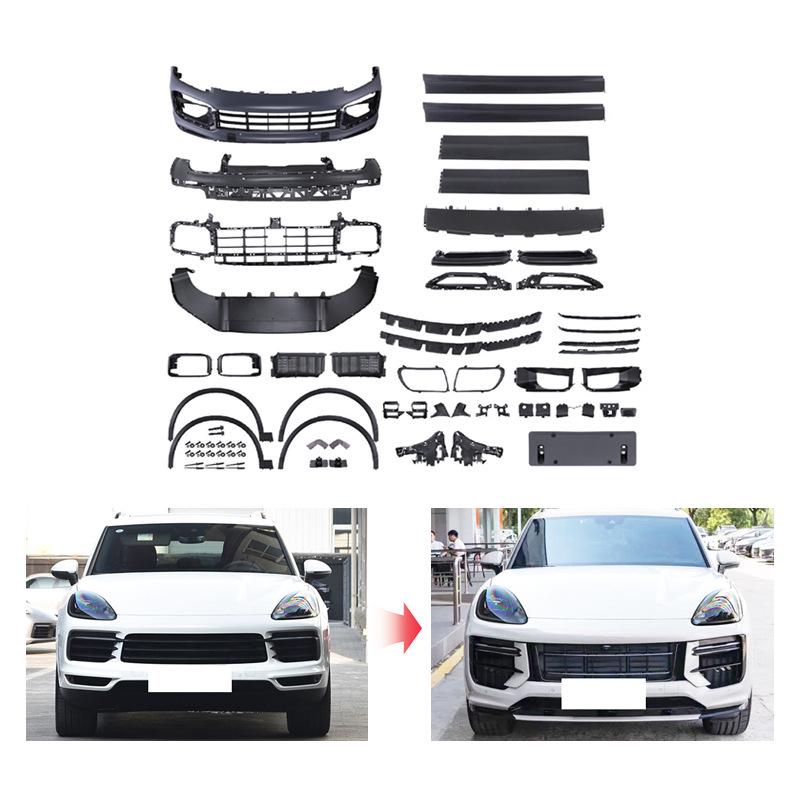 Porsche Cayenne 2018-2023 9Y0.1-9Y0.2 Full Body Kit Upgrade