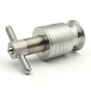 SUS 304 Sanitary Class adjustable Pressure relief valve 0.5-5 bar, 1.5 "three-clip OD 50.5mm safety exhaust valve