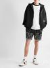 Трансграничный модный бренд RHUDE Американский хай-стрит двухцветная вставка полоска эластичная спортивная сетка для баскетбола 5-точечные шорты для мужчин и женщин