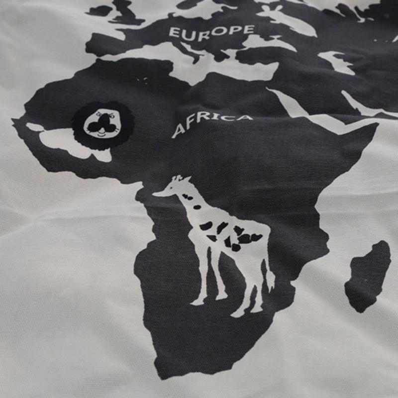 Карта мира, детский игровой коврик, игровое одеяло для ползания, детские коврики, коврики