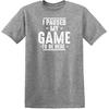I Paused My Game to Be Here Gamer Gaming Sarcastic T Shirt | Humor Mens Graphic Funny Tshirts | Casual Style Graphic Tees Men