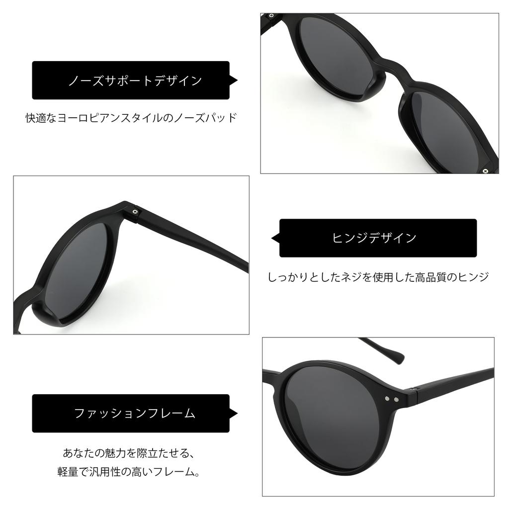 Polarized Sunglasses Men Women Retro Round Sunglasses UV Protection Ultra Light Fishing Climbing Hiking UV400 Driving Sunglasses [ZENOTTIC]