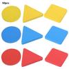 50PCs Wooden Discs Educational Children Toys Environmental Handicrafts DIY Hand Made Accessory