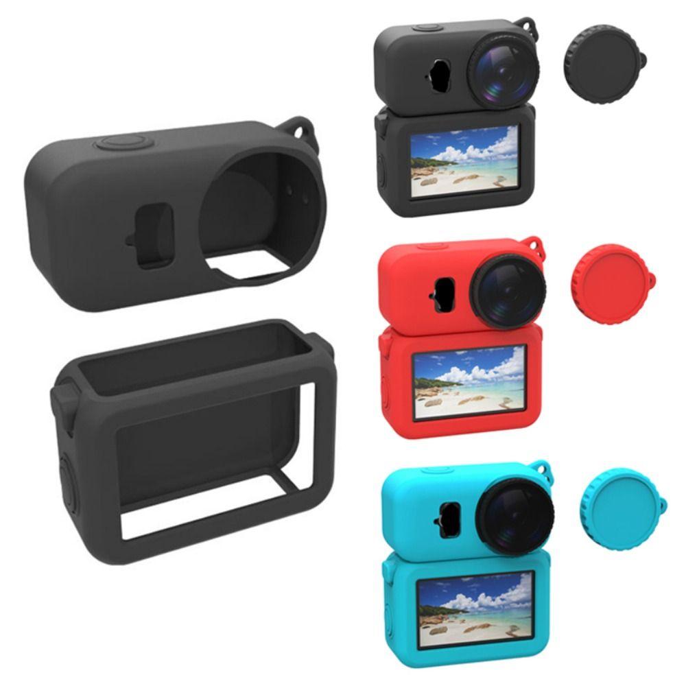 1 Set Lens Cap Silicone Case Camera Body Protector Soft Shell for DJI Osmo Nano Accessories