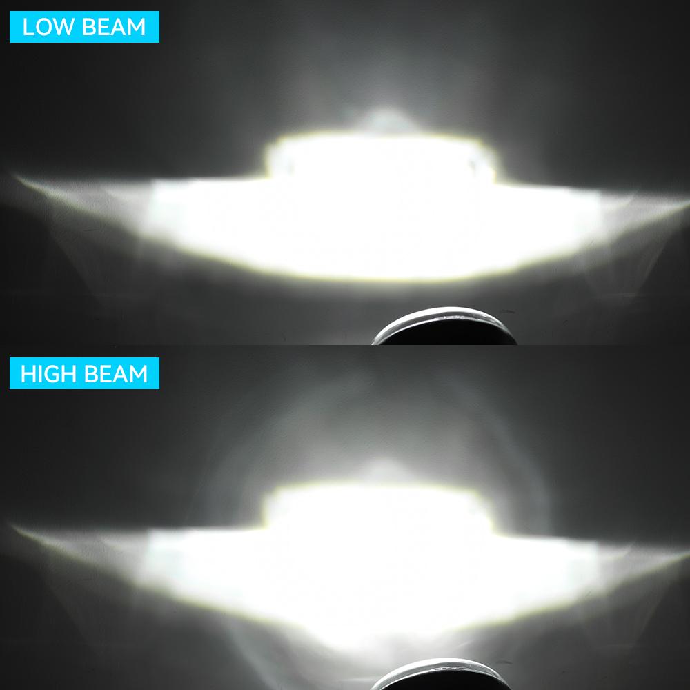 For V Rod VRSCF VRSC VRSCR 2002-2017 60W Vrod LED Front Headlight HI/Low Beam Motorcycle Headlamp