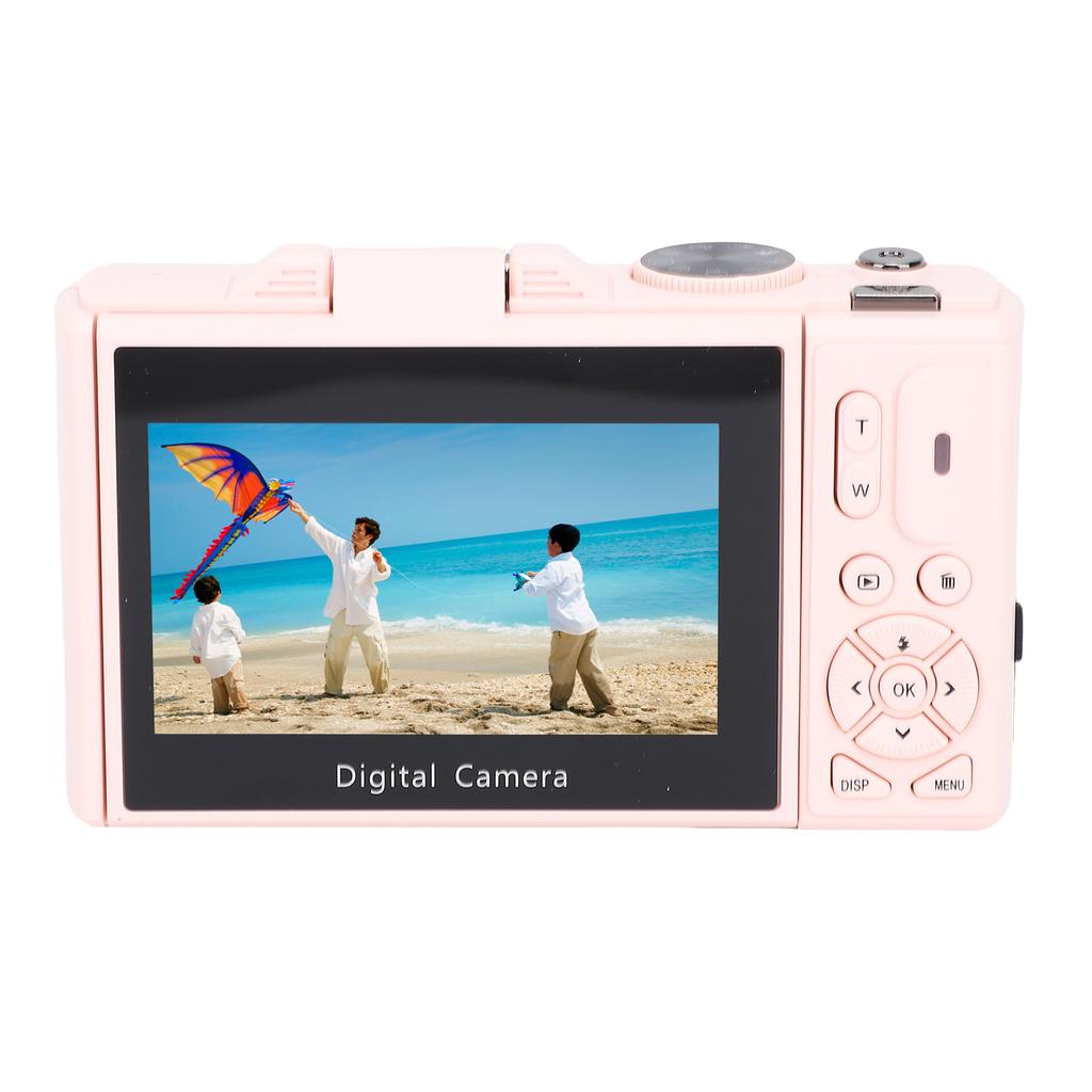 5K Digital Camera for Photography WiFi 75MP Vlog Camera Autofocus Video Camera 3 Inch 180 Degree Flip Screen with 18X