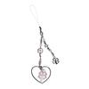 Delicate Phone Charm Keychain Fashionable Keyring Beaded Bag Pendant for Women and Girls Carry Luck and Happiness