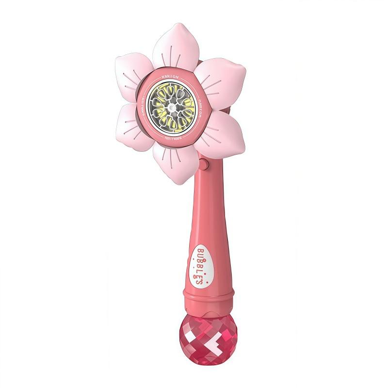 New Handheld One-Button Automatic Flower Bubble Machine, Wedding Atmosphere Prop, Perfect Gift