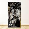 Painting for Living Room No Frame  Modern Horse Canvas Painting Animals Wall Art Pop Painting Big Size Canvas